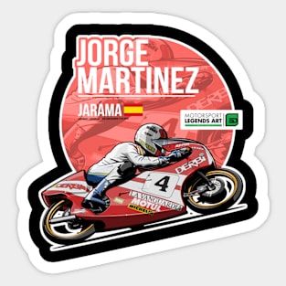 Jorge Martinez 1985 Jarama Sticker